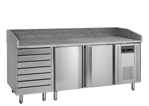 Pizzabenk PT1310, Vol: 390 / 370 liter, 230v Kjøl og frys Pizzabenk PT1310, Vol: 390 / 370 liter, 230v Kjøl og frys