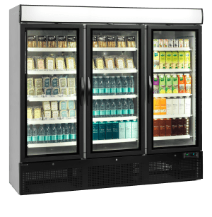 Kjølt eksponeringsskap NC7500G, Vol: 1784 / 1657  liter, 230v Kjøl og frys 2