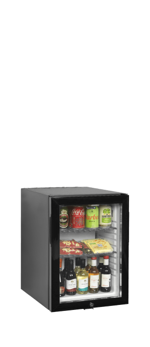 Glassdør Minibar kjøler TM45GC, Vol: 38 / 34  liter, 230v Kjøl og frys 2