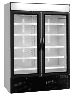 Kjølt eksponeringsskap NC5000G, Vol: 1149 / 1079  liter, 230v Kjøl og frys