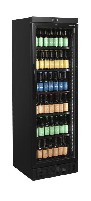 Sort Flaskekjøler CEV435 Sort, Vol: 358 / 345  liter, 230v Kjøl og frys 2