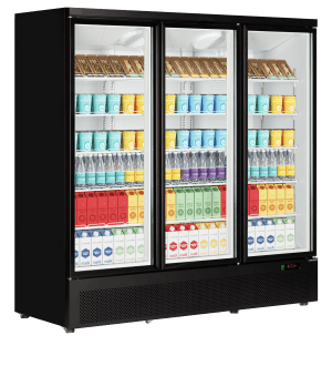 Kjølt eksponeringsskap Atom Maxi C3DB, Vol: 1664 / 1264  liter, 230v Kjøl og frys 2