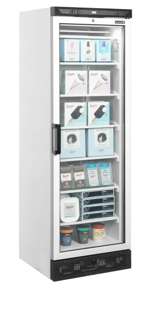 Fryseskap display UFFS371G, Vol: 300 / 270  liter, 230v Kjøl og frys 2