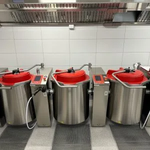 Getinge Kokegryte M6 Bas+, tipphøyde 400mm, Kap: 50 liter, 3N 50HZ 400v Kok- & Stek 2