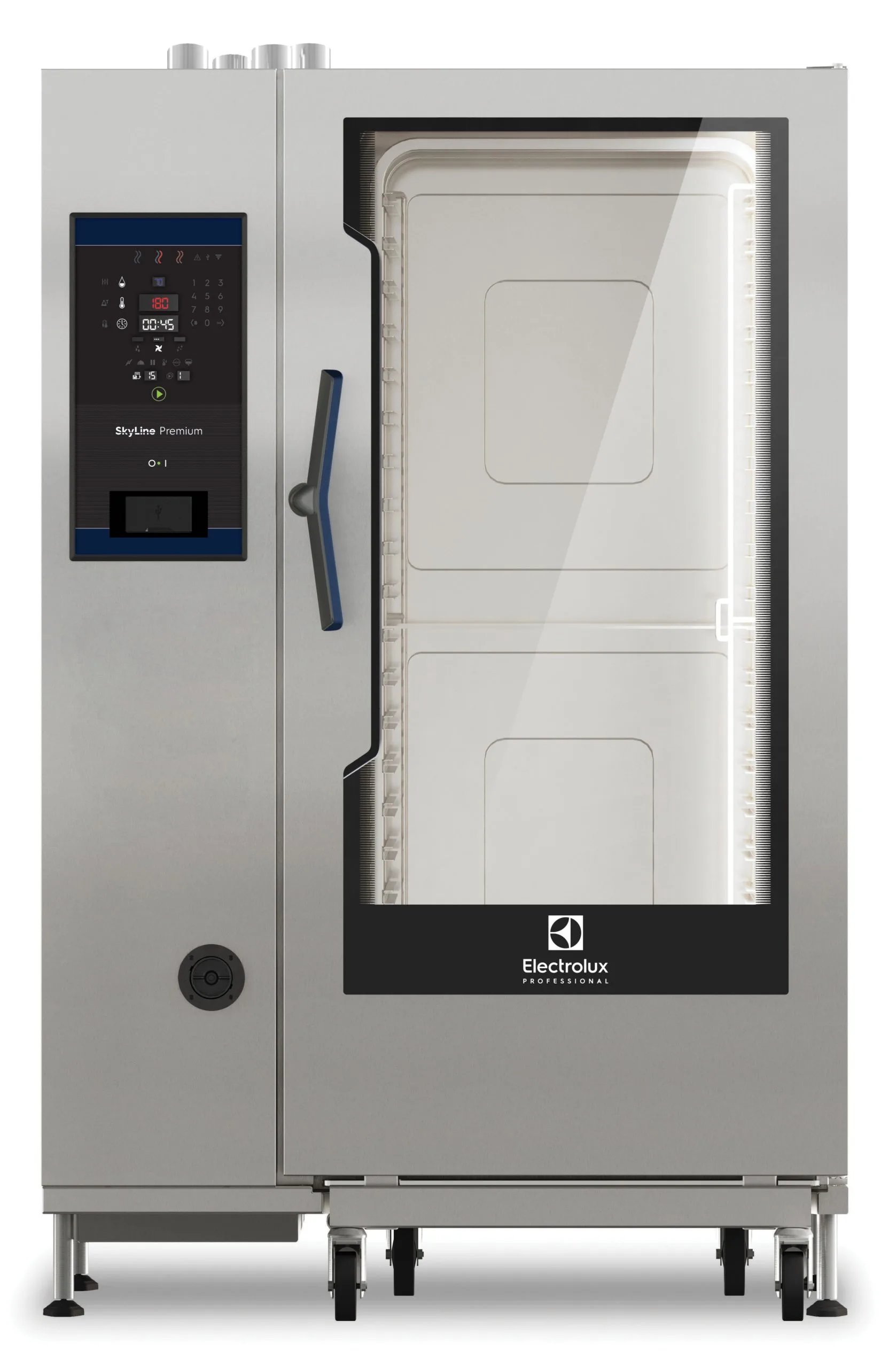 Skyline Premium kombidamper 20 GN 2/1, Gass LPG, 3-glass, 230 V Kok og stek 2