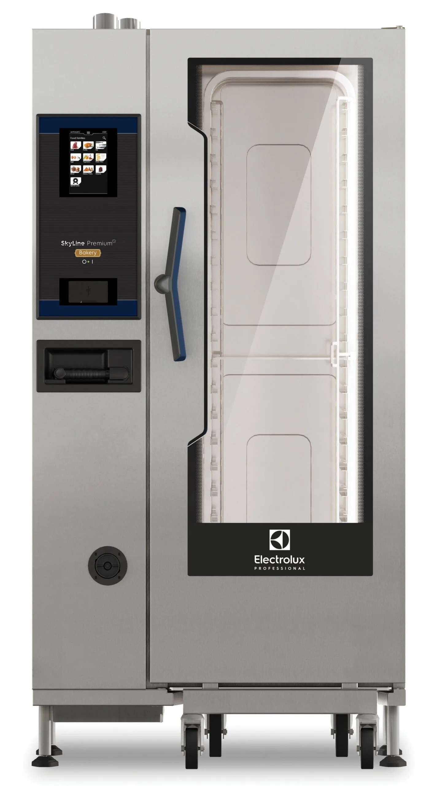SkyLine Premium S Kombidamper 16 400x600mm, 3-glass, bakeri, 400V Kok og stek 2