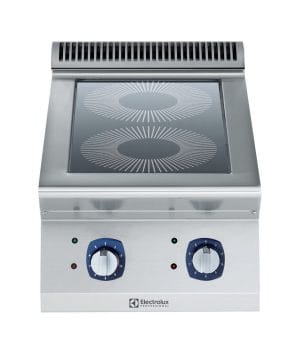 700xp Koketopp induksjon 2 soner (2×3,5 kW) 400 mm 700XP serie