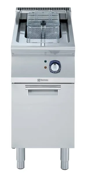 700xp frityrkoker 14 liter på stativ med dør, brønn med innvendig element, 400 mm 700XP serie