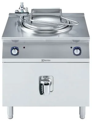 700xp 60 liter kokegryte gulvmodell med indirekte oppvarming, automatisk vannpåfylling 800 mm 700XP serie