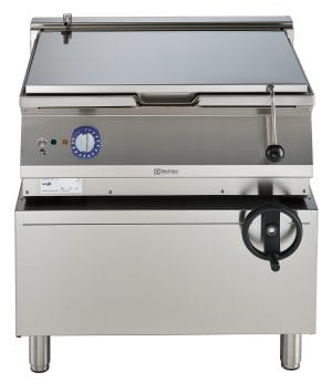 700xp 60 liter tippbart stekebord gulvmodell med bunn i rustfritt stål 800 mm 700XP serie