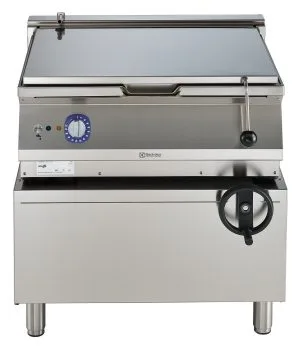 700xp 60 liter tippbart stekebord gulvmodell med bunn i rustfritt stål 800 mm 700XP serie