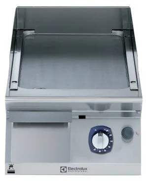 700xp Flatgrill med slett matt krom topp 400 mm – gass 700XP serie