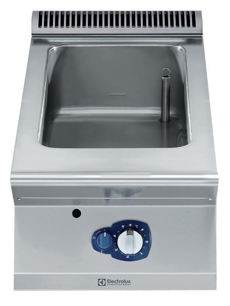 Vannbad med 1 brønn for 1 stk GN1/1 + 1 stk GN1/3 kantiner (h=150 mm) 400 mm 900XP serie 2