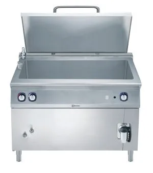 250 liter kokegryte gulvmodell med indirekte oppvarming 1200 mm 900XP serie