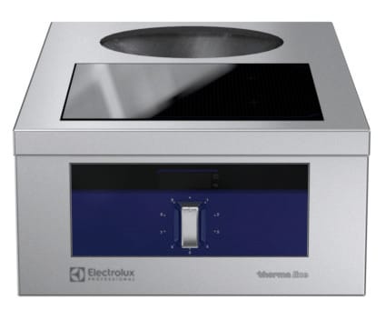 Induksjon wok og koketopp 2 soner. Betjent fra 2 sider. 400 V Kok- & Stek 2