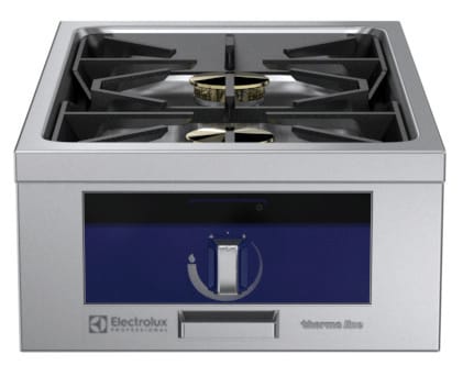 Koketopp 2 bluss med ecoflame. Betjent fra 2 sider. Kok- & Stek 2