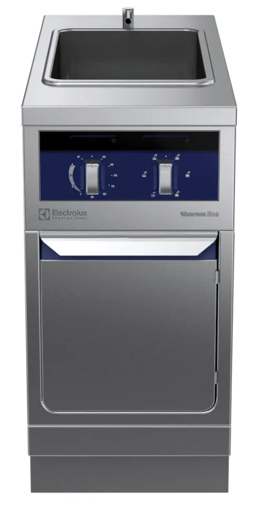 Aquacooker plus 1/1GN (Flerbruk=sous vide, vannbad, pastakoker). Betjent fra en side. Høyde 700mm eks. sokkel. 400 V Kok og stek 2