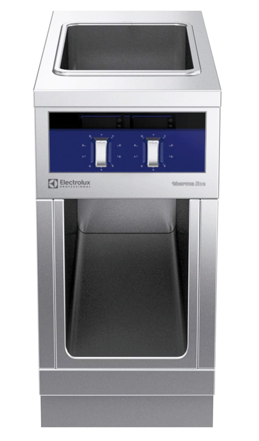 Multifunksjonskoker 1/1GN. Betjent fra en side. Høyde 700mm eks. sokkel. 400 V Kok- & Stek 2