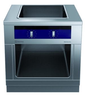 Multifunksjonskoker 2/1GN. Betjent fra en side. Høyde 700mm eks. sokkel. 400 V Kok- & Stek