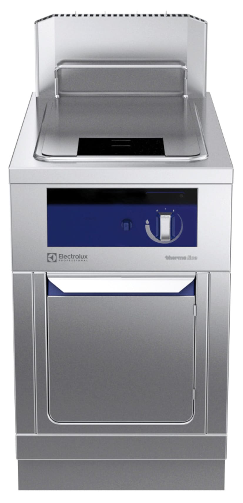 Gass frityr 23 liter. Betjent fra en side. Høyde 700mm eks. sokkel. Kok- & Stek 2