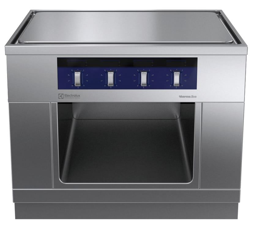 Flatgrill-/Koketopp med stativ 4 soner 1 S, H=700 Kok- & Stek 2