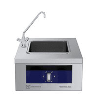 Vannbad 1/1GN med blandebatteri til venstre.  Betjent fra en side. 400 V Kok- & Stek 2