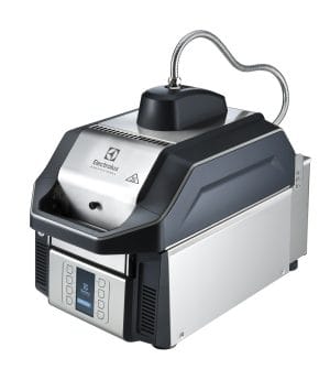 SpeeDelight Pressgrill, automatisk fleksibel topp, riflet avtagbar teflonplate, mørkegrå, 230V Griller