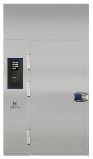 Blåsekjøler kjøler/fryser. SkyLine – ChillS 200/170kg 20 GN 2/1 eller 600x400mm, Sentralkjøling, venstre Blåsekjøler
