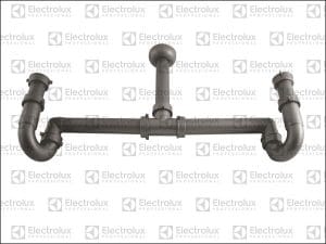 DOUBLE PLASTIC SYPHON; 2″ PNC 033601 Andre