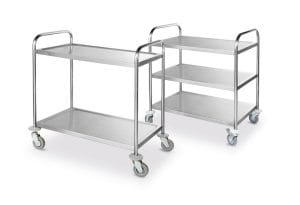 Serveringsvogn, HENDI, 905x585x(H)945mm Hygiene & Lagring 2