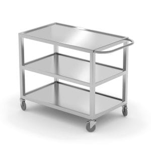 Serveringsvogn, HENDI, 800x500x(H)850mm Hygiene & Lagring