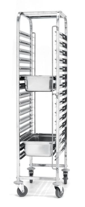 Geidervogn – 15 x GN 1/1, HENDI, 440x610x(H)1710mm Hygiene & Lagring