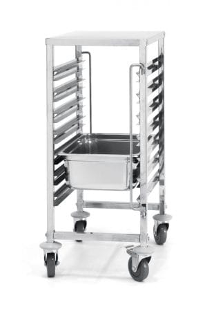 Geidervogn – 7 x GN 1/1, HENDI, 445x615x(H)945mm Hygiene & Lagring
