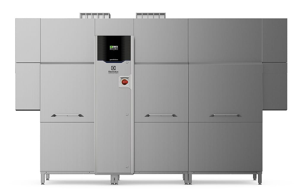 green&clean Tunnel oppvaskmaskin, 400 V, med multi sluttskylling, 250 kurver/time, H>V,VP Oppvaskmaskiner 2