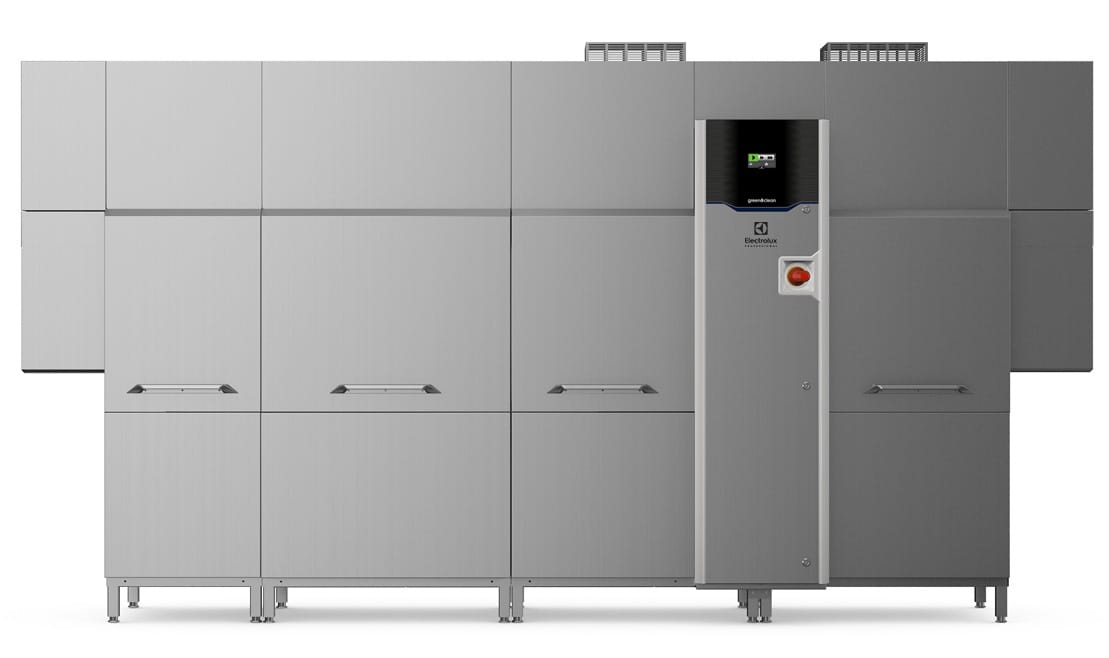 green&clean Tunnel oppvaskmaskin, 400 V med multi sluttskylling, 300 kurver/time, V>H, VP Oppvaskmaskiner 2