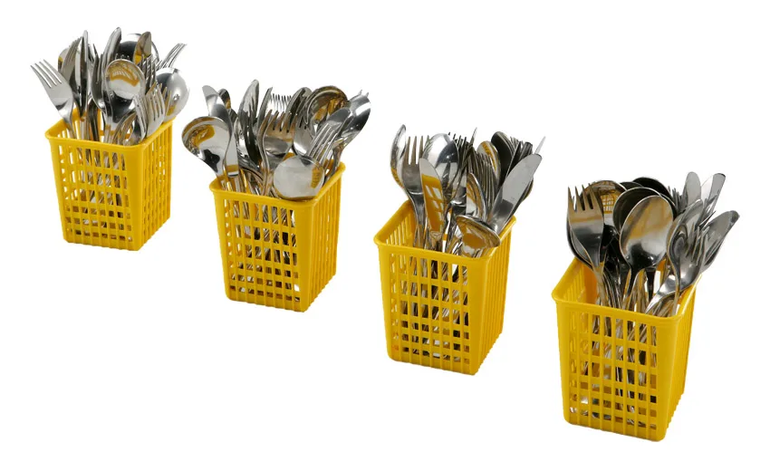 4 bestikkholdere i plast Oppvaskmaskiner 2