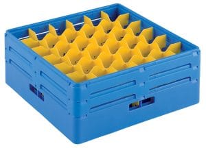 Oppvaskkurv for 36 skråstilte glass (H=170 mm) Oppvaskmaskiner