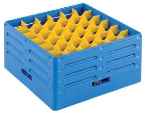 Oppvaskkurv for 36 skråstilte glass (H=220 mm) Oppvaskmaskiner