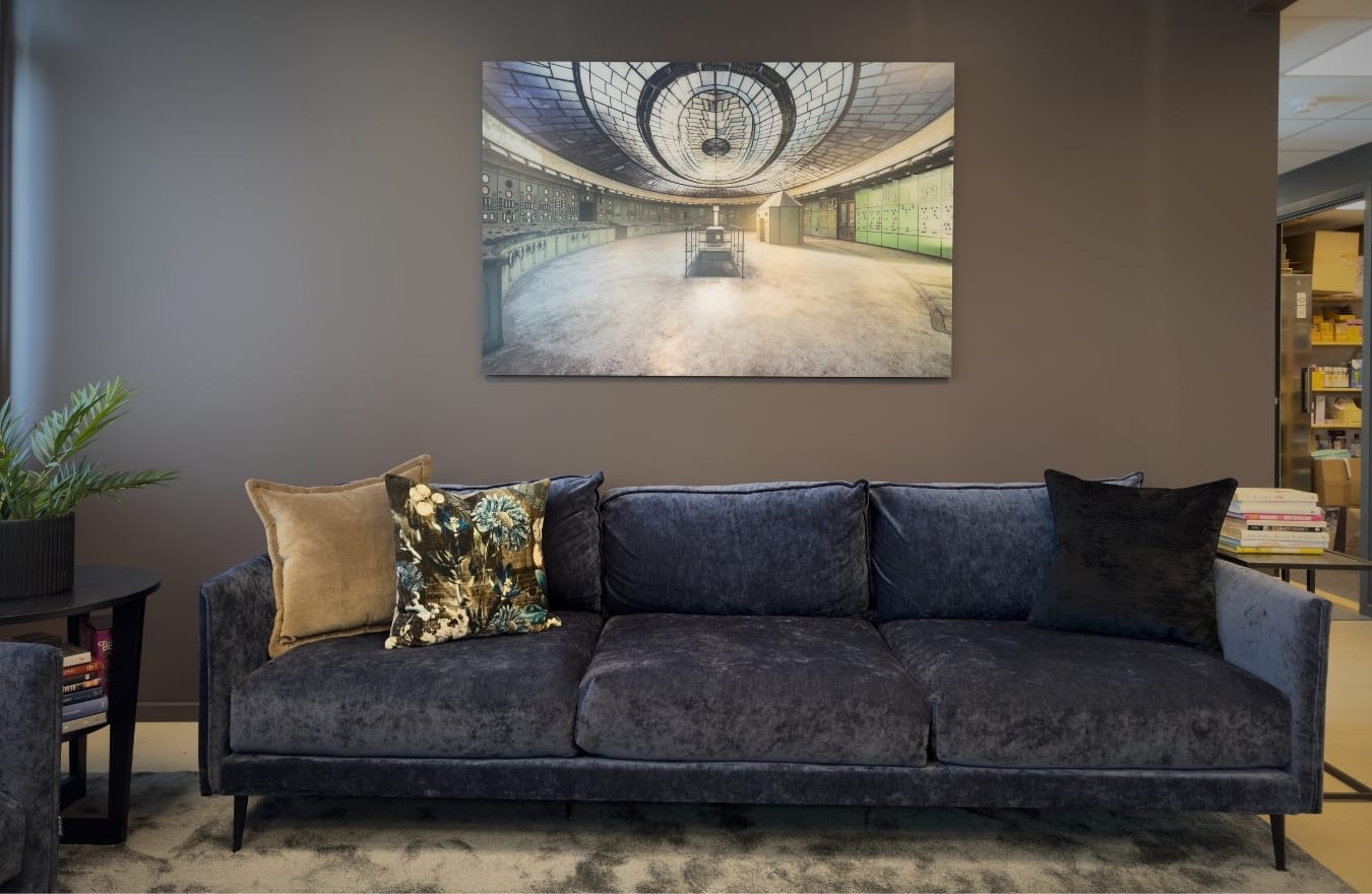 Etain sofa brukt i lounge kontor innredning
