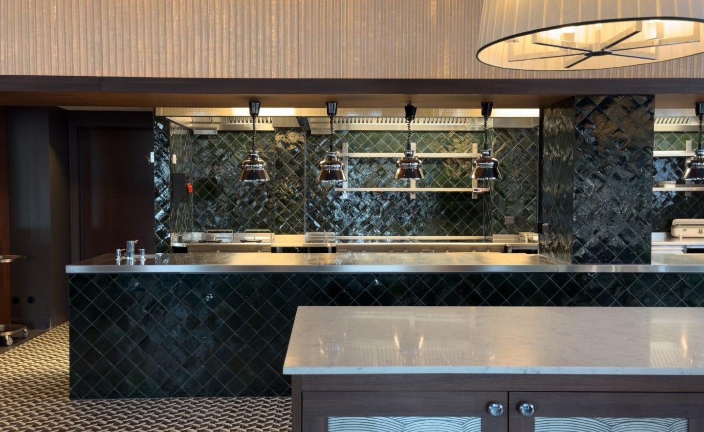 Grenseløs restaurant front storkjøkkenutstyr