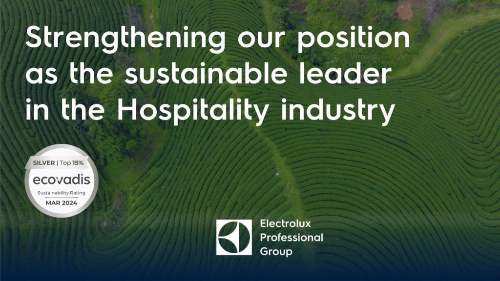electrolux professional bærekraft storkjøkkenutstyr