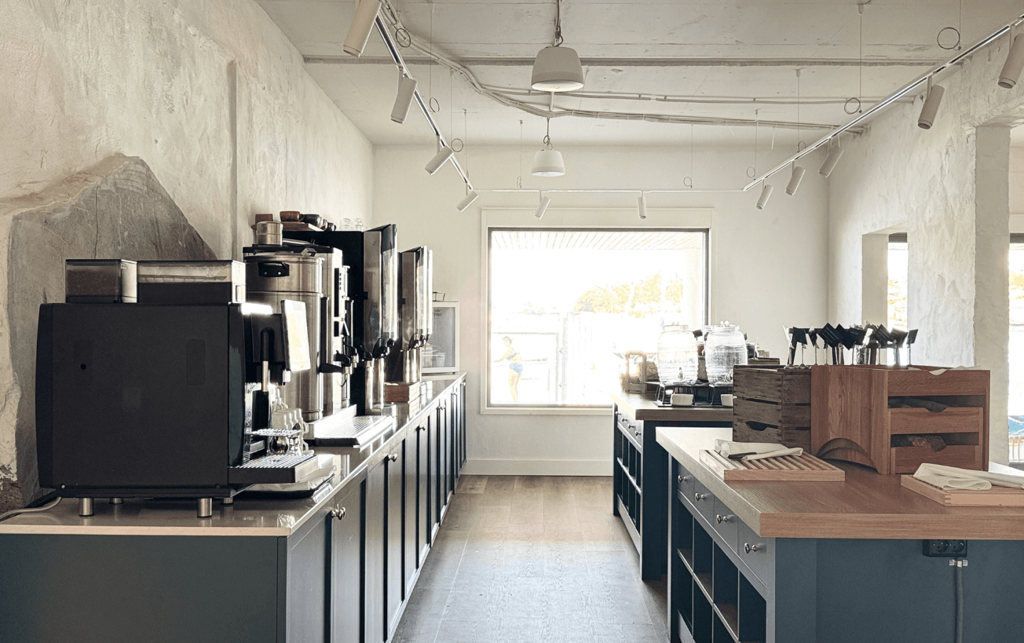 drikkestasjon kjøkkenøy kantine buffet