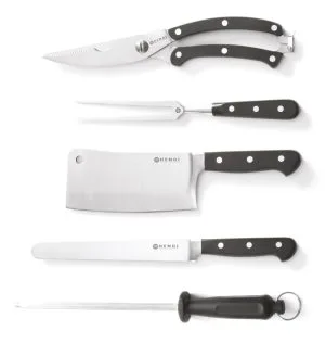 Fjærfesaks, HENDI, Kitchen Line, Sort, (L)260mm Kjøkkenredskaper 2