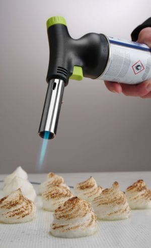 Jet gassbrenner Crème brûlée – sett med beholder, HENDI, 175x68x(H)260mm Bakeutstyr 2