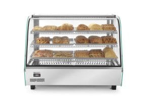 Eksponeringsskap bordmodell, varm, HENDI, 160 liter, 230V/1500W, 885x570x(H)680mm Eksponeringsdisker 2