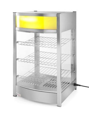Eksponeringskap varm display, HENDI, 97 liter, 230V/800W, 460x467x(H)785mm Eksponeringsdisker