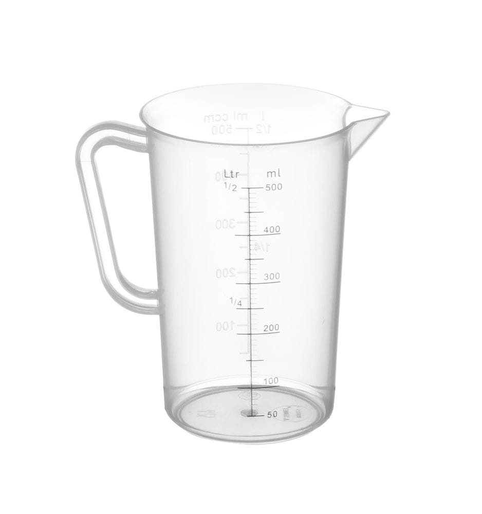 Målebeger polypropylen, HENDI, 0,5L, ø90x(H)140mm Kjøkkenredskaper 2