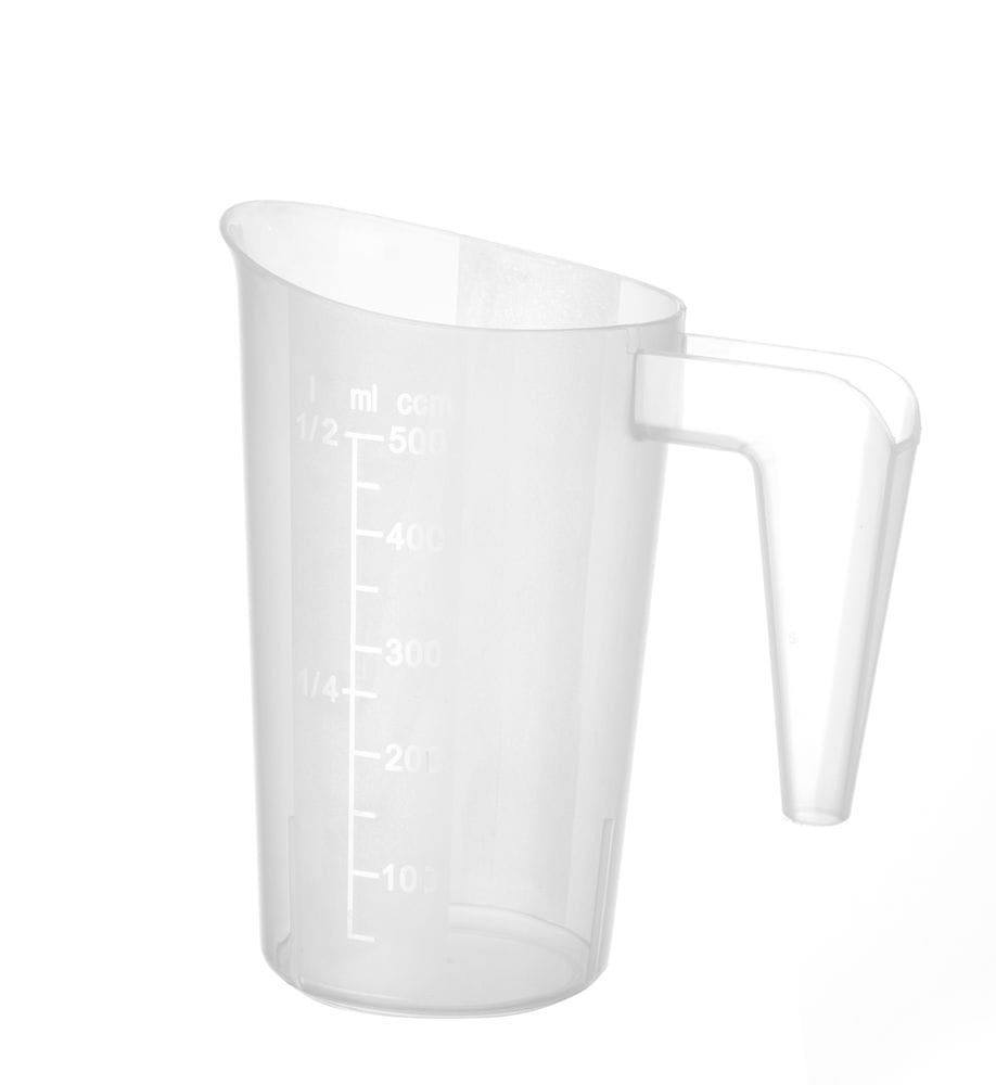 Målebeger stabelbar, HENDI, 0,5L, ø95x(H)136mm Kjøkkenredskaper 2