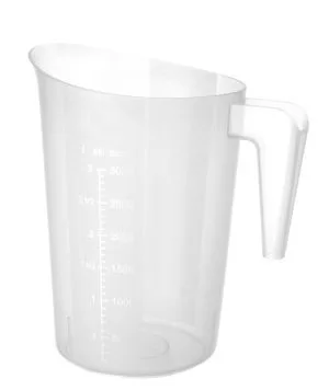 Målebeger stabelbar, HENDI, 3L, ø181x(H)233mm Kjøkkenredskaper