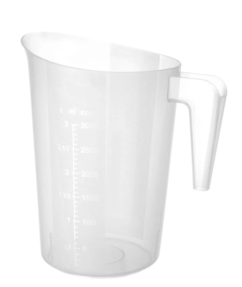 Målebeger stabelbar, HENDI, 3L, ø181x(H)233mm Kjøkkenredskaper 2